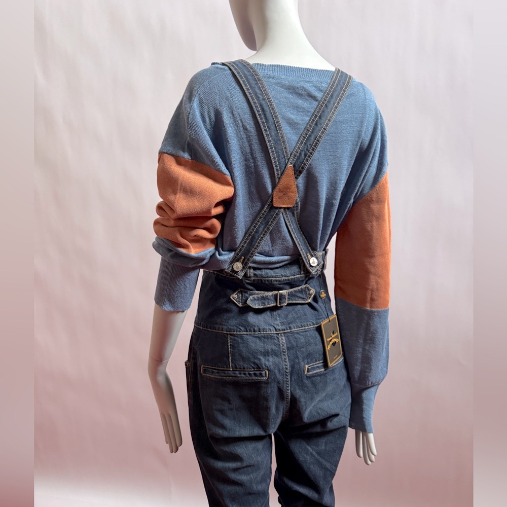 Vivienne Westwood OVERALLS BRAND NEW LASSO DUNGAREE PANTALONI US 27